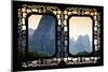 China 10MKm2 Collection - Asian Window - Yangshuo Li River-Philippe Hugonnard-Mounted Photographic Print