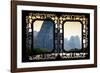 China 10MKm2 Collection - Asian Window - Yangshuo Li River-Philippe Hugonnard-Framed Photographic Print