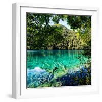 China 10MKm2 Collection - Beautiful Lake in the Jiuzhaigou National Park-Philippe Hugonnard-Framed Photographic Print