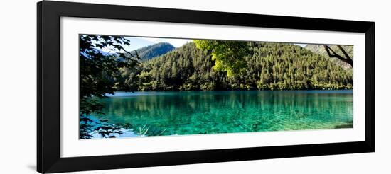 China 10MKm2 Collection - Beautiful Lake in the Jiuzhaigou National Park-Philippe Hugonnard-Framed Photographic Print