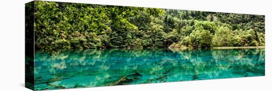 China 10MKm2 Collection - Beautiful Lake in the Jiuzhaigou National Park-Philippe Hugonnard-Stretched Canvas