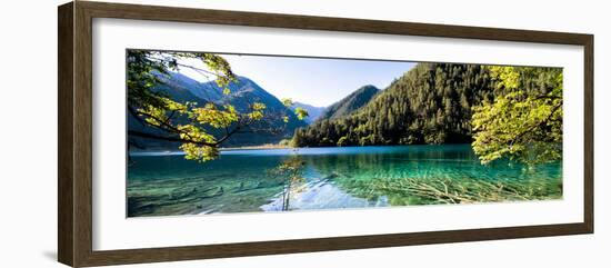 China 10MKm2 Collection - Beautiful Lake in the Jiuzhaigou National Park-Philippe Hugonnard-Framed Photographic Print