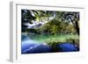 China 10MKm2 Collection - Beautiful Lake in the Jiuzhaigou National Park-Philippe Hugonnard-Framed Photographic Print