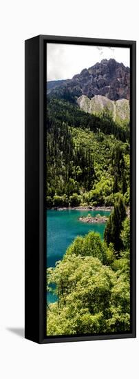 China 10MKm2 Collection - Beautiful Lake in the Jiuzhaigou National Park-Philippe Hugonnard-Framed Stretched Canvas