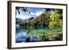 China 10MKm2 Collection - Beautiful Lake in the Jiuzhaigou National Park-Philippe Hugonnard-Framed Photographic Print