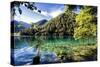 China 10MKm2 Collection - Beautiful Lake in the Jiuzhaigou National Park-Philippe Hugonnard-Stretched Canvas