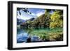 China 10MKm2 Collection - Beautiful Lake in the Jiuzhaigou National Park-Philippe Hugonnard-Framed Photographic Print