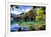 China 10MKm2 Collection - Beautiful Lake in the Jiuzhaigou National Park-Philippe Hugonnard-Framed Photographic Print