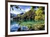 China 10MKm2 Collection - Beautiful Lake in the Jiuzhaigou National Park-Philippe Hugonnard-Framed Photographic Print