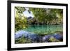 China 10MKm2 Collection - Beautiful Lake in the Jiuzhaigou National Park-Philippe Hugonnard-Framed Photographic Print