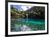 China 10MKm2 Collection - Beautiful Lake in the Jiuzhaigou National Park-Philippe Hugonnard-Framed Photographic Print