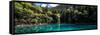 China 10MKm2 Collection - Beautiful Lake in the Jiuzhaigou National Park-Philippe Hugonnard-Framed Stretched Canvas