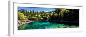 China 10MKm2 Collection - Beautiful Lake in the Jiuzhaigou National Park-Philippe Hugonnard-Framed Photographic Print