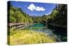 China 10MKm2 Collection - Beautiful Lake in the Jiuzhaigou National Park-Philippe Hugonnard-Stretched Canvas