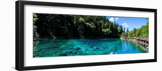 China 10MKm2 Collection - Beautiful Lake in the Jiuzhaigou National Park-Philippe Hugonnard-Framed Photographic Print