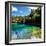 China 10MKm2 Collection - Beautiful Lake in the Jiuzhaigou National Park-Philippe Hugonnard-Framed Photographic Print