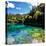 China 10MKm2 Collection - Beautiful Lake in the Jiuzhaigou National Park-Philippe Hugonnard-Stretched Canvas