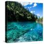 China 10MKm2 Collection - Beautiful Lake in the Jiuzhaigou National Park-Philippe Hugonnard-Stretched Canvas