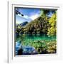 China 10MKm2 Collection - Beautiful Lake in the Jiuzhaigou National Park-Philippe Hugonnard-Framed Photographic Print