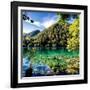 China 10MKm2 Collection - Beautiful Lake in the Jiuzhaigou National Park-Philippe Hugonnard-Framed Photographic Print