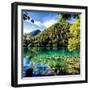 China 10MKm2 Collection - Beautiful Lake in the Jiuzhaigou National Park-Philippe Hugonnard-Framed Photographic Print