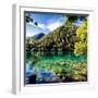 China 10MKm2 Collection - Beautiful Lake in the Jiuzhaigou National Park-Philippe Hugonnard-Framed Photographic Print