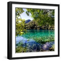 China 10MKm2 Collection - Beautiful Lake in the Jiuzhaigou National Park-Philippe Hugonnard-Framed Photographic Print