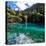 China 10MKm2 Collection - Beautiful Lake in the Jiuzhaigou National Park-Philippe Hugonnard-Stretched Canvas