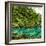 China 10MKm2 Collection - Beautiful Lake in the Jiuzhaigou National Park-Philippe Hugonnard-Framed Photographic Print