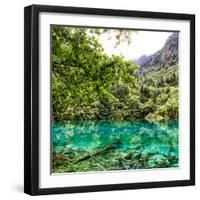 China 10MKm2 Collection - Beautiful Lake in the Jiuzhaigou National Park-Philippe Hugonnard-Framed Photographic Print