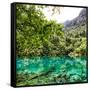 China 10MKm2 Collection - Beautiful Lake in the Jiuzhaigou National Park-Philippe Hugonnard-Framed Stretched Canvas