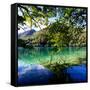 China 10MKm2 Collection - Beautiful Lake in the Jiuzhaigou National Park-Philippe Hugonnard-Framed Stretched Canvas