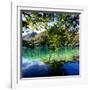 China 10MKm2 Collection - Beautiful Lake in the Jiuzhaigou National Park-Philippe Hugonnard-Framed Photographic Print