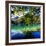 China 10MKm2 Collection - Beautiful Lake in the Jiuzhaigou National Park-Philippe Hugonnard-Framed Photographic Print