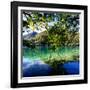 China 10MKm2 Collection - Beautiful Lake in the Jiuzhaigou National Park-Philippe Hugonnard-Framed Photographic Print