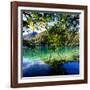 China 10MKm2 Collection - Beautiful Lake in the Jiuzhaigou National Park-Philippe Hugonnard-Framed Photographic Print