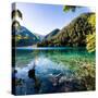 China 10MKm2 Collection - Beautiful Lake in the Jiuzhaigou National Park-Philippe Hugonnard-Stretched Canvas