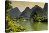 China 10MKm2 Collection - Beautiful Scenery of Yangshuo at sunset-Philippe Hugonnard-Stretched Canvas