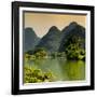 China 10MKm2 Collection - Beautiful Scenery of Yangshuo at sunset-Philippe Hugonnard-Framed Photographic Print