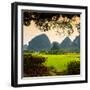 China 10MKm2 Collection - Beautiful Scenery of Yangshuo at sunset-Philippe Hugonnard-Framed Photographic Print