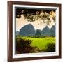 China 10MKm2 Collection - Beautiful Scenery of Yangshuo at sunset-Philippe Hugonnard-Framed Photographic Print