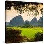 China 10MKm2 Collection - Beautiful Scenery of Yangshuo at sunset-Philippe Hugonnard-Stretched Canvas