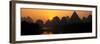 China 10MKm2 Collection - Beautiful Scenery of Yangshuo with Karst Mountains at Sunrise-Philippe Hugonnard-Framed Photographic Print