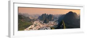 China 10MKm2 Collection - Beautiful Scenery of Yangshuo-Philippe Hugonnard-Framed Photographic Print