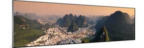 China 10MKm2 Collection - Beautiful Scenery of Yangshuo-Philippe Hugonnard-Mounted Photographic Print