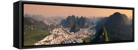 China 10MKm2 Collection - Beautiful Scenery of Yangshuo-Philippe Hugonnard-Framed Stretched Canvas