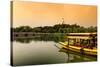 China 10MKm2 Collection - Beihai Park at Sunset-Philippe Hugonnard-Stretched Canvas