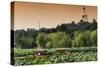 China 10MKm2 Collection - Beihai Park at Sunset-Philippe Hugonnard-Stretched Canvas