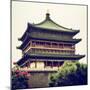 China 10MKm2 Collection - Bell Tower 14th Century - Xi'an City-Philippe Hugonnard-Mounted Photographic Print