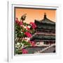 China 10MKm2 Collection - Bell Tower 14th Century - Xi'an City-Philippe Hugonnard-Framed Photographic Print